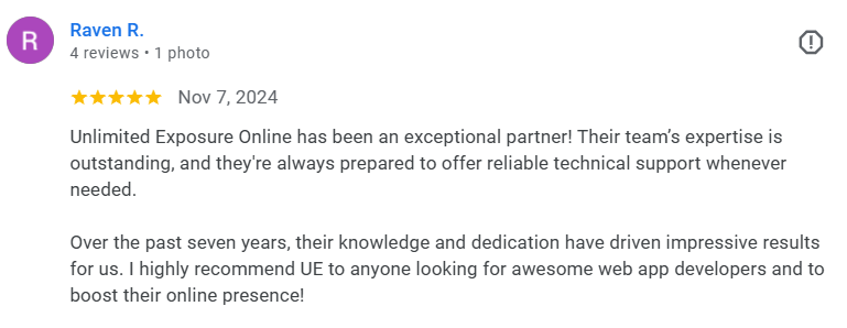 testimonial about unlimited exposure