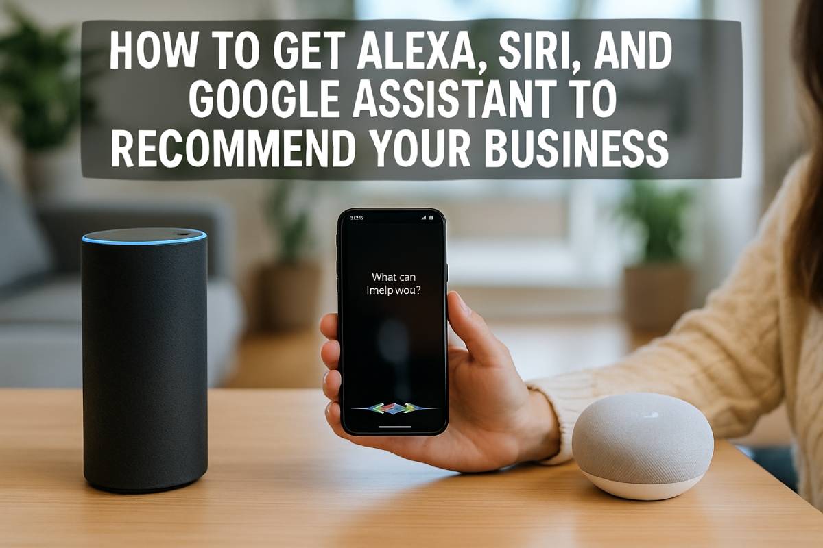 How to Get Alexa, Siri, and Google Assistant to Recommend Your Business