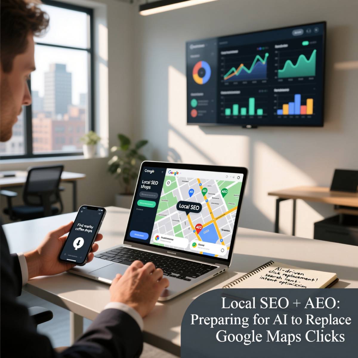 Local SEO + AEO: Preparing for AI to Replace Google Maps Clicks