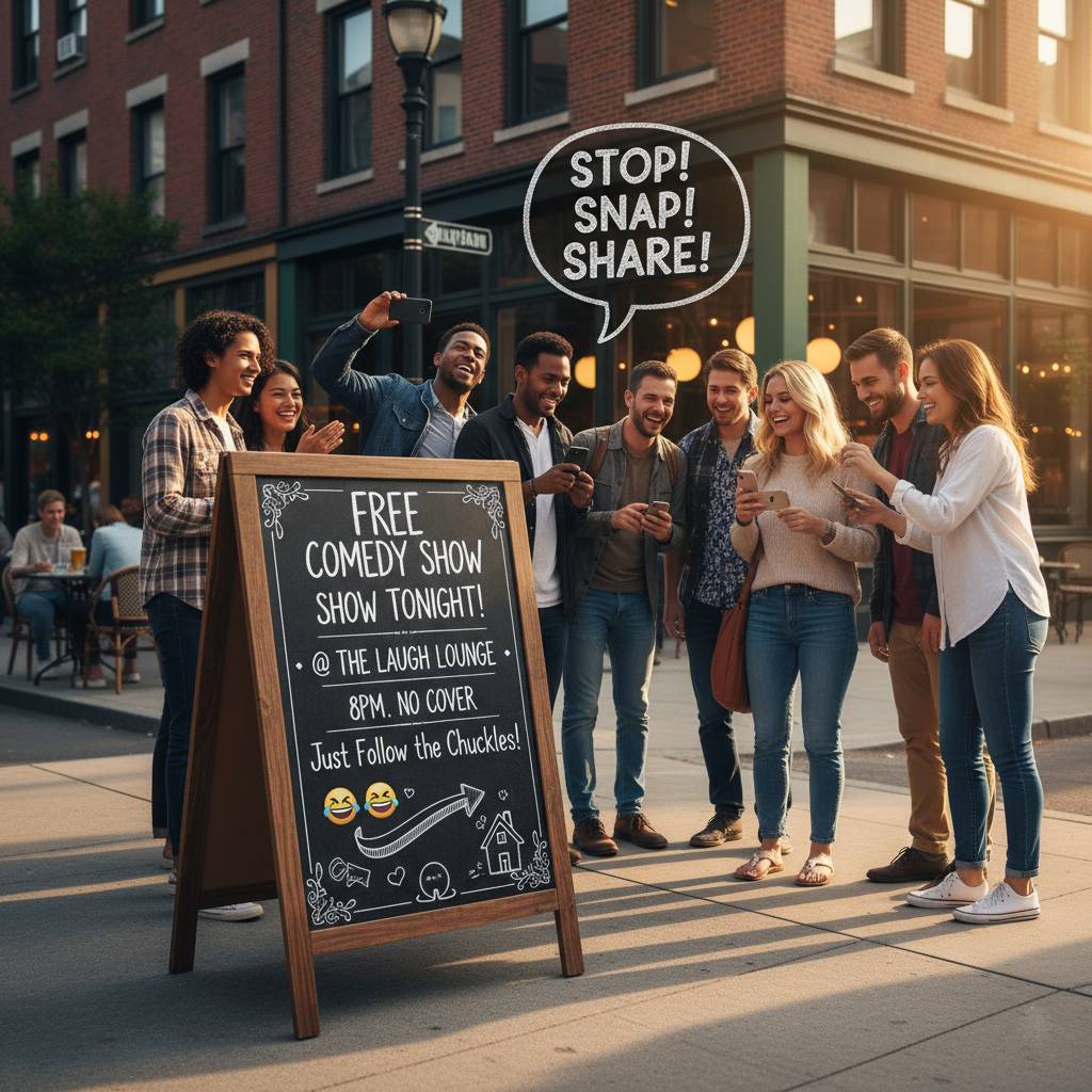 $0 Ads, Full House: Street-Level Marketing That People Stop, Snap, and Share