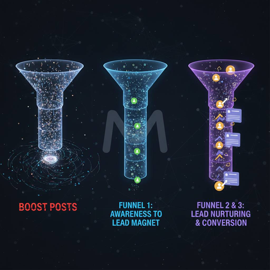 Stop Boosting Posts: 3 Meta Ad Funnels That Actually Get You Leads