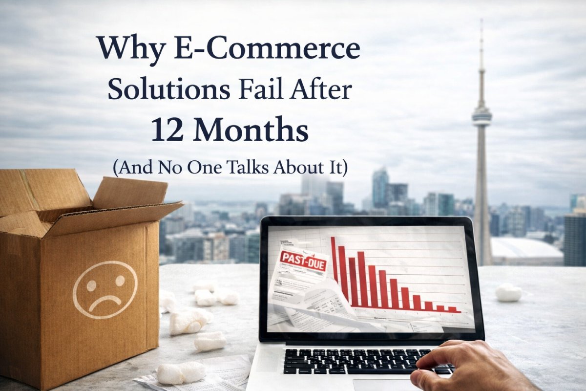 Why E-Commerce Solutions Fail After 12 Months (And No One Talks About It)