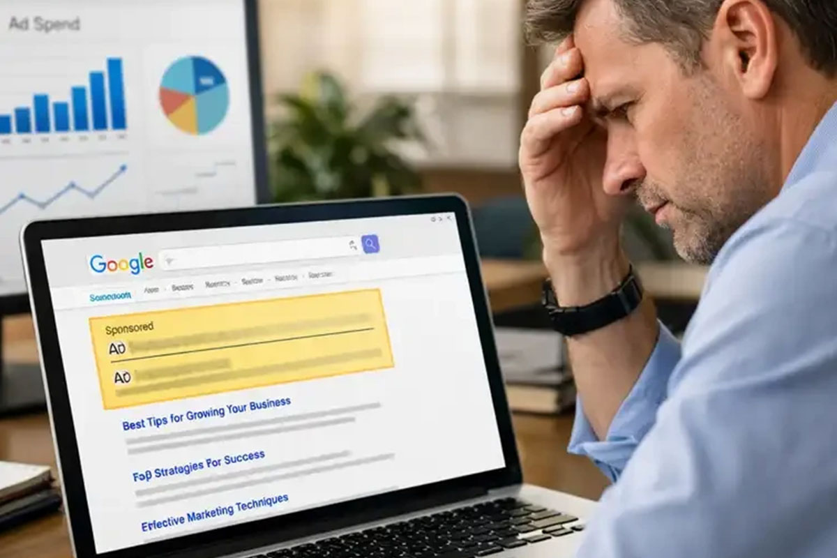 Why Some Businesses Spend a Lot on Google Ads, But Still Don’t Show Up on Page One