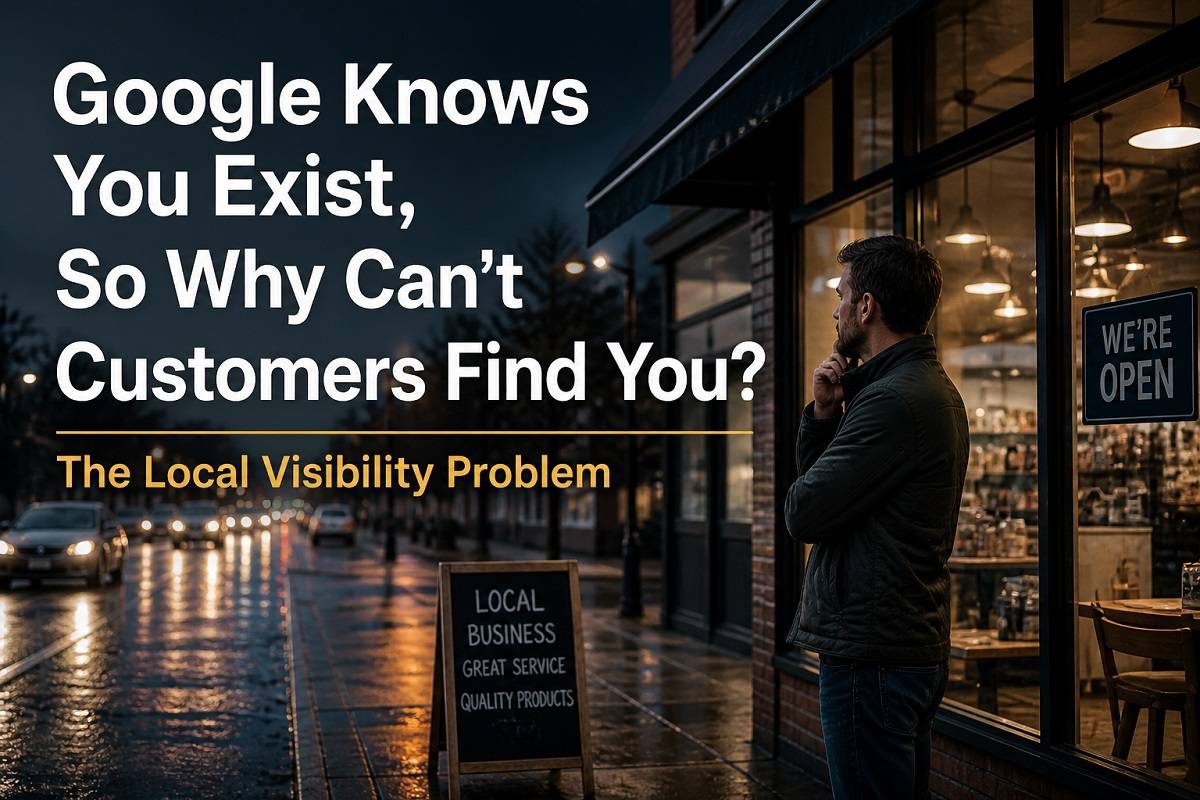 Google Knows You Exist, So Why Can’t Customers Find You? The Local Visibility Problem