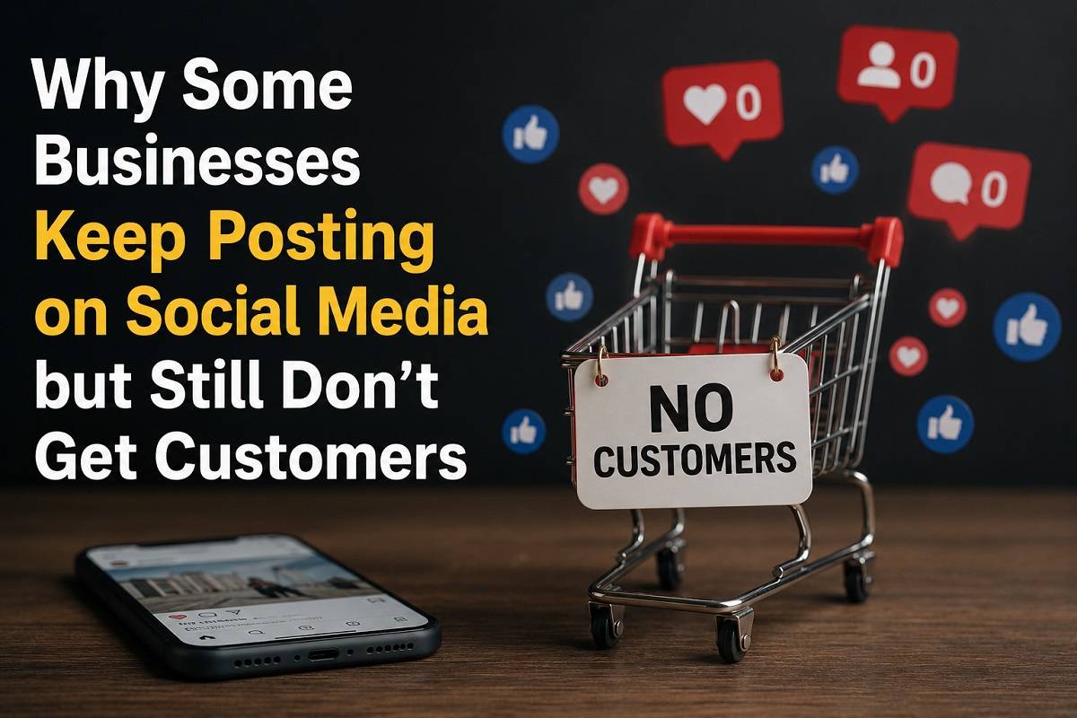 Why Some Businesses Keep Posting on Social Media but Still Don’t Get Customers