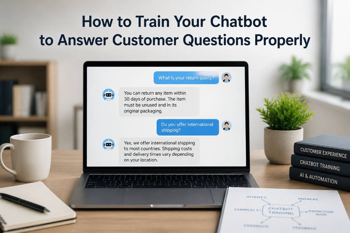 How to Train Your Chatbot to Answer Customer Questions Properly